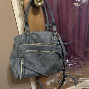 Grey violet ray bag!